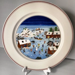 Villeroy & Boch Naif Christmas Porzellan Teller Luxembourg - Bild 1 von 8