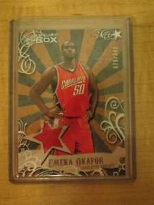 2006-07 Topps Luxury Box Emeka Okafor Mezzanine Relic 079/349 Card #MR-ED - Picture 1 of 2