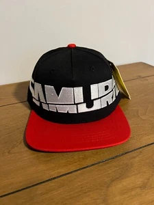 Cyberpunk 2077 Samurai Snapback Mütze schwarz/rot Einheitsgröße neu mit Etikett - Bild 1 von 3