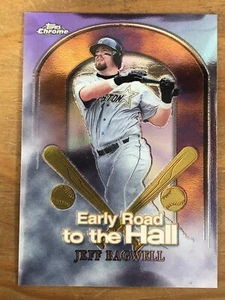 Jeff Bagwell EARLY ROAD TO THE HALL - 99 Topps Chrome #ER8 - Foto 1 di 1