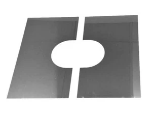 Acier Inoxydable Cheminée Terminal Plaque Carburant Doublure Col Conduit Tuyau - Picture 1 of 2