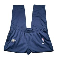Nike NBA Oklahoma City Thunder OKC Navy Blue Fleece Sweatpants Sz XL GUC