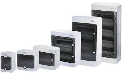 Sicherungskasten Feuchtraum-Vert​eiler Verteilerkasten Feuchtraum Aufputz IP65💦 - Bild 1 von 4