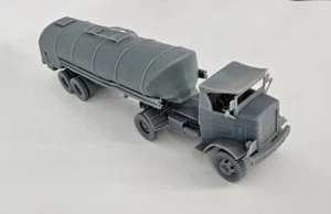 Autocar Tractor & Fuel Trailer - 1/48 Scale - WWII US Army - 3D Printed - Model - Imagen 1 de 7