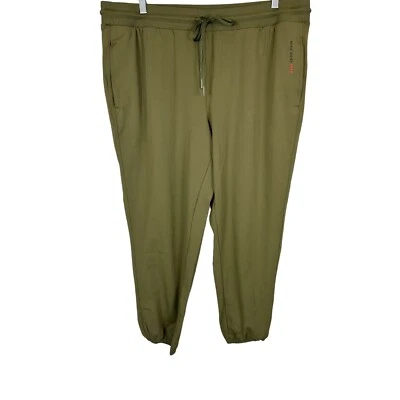 MIND BODY LOVE por Peace Love World Reg. Pantalones jogger elásticos altos talla X-grande Foto 1 de 2