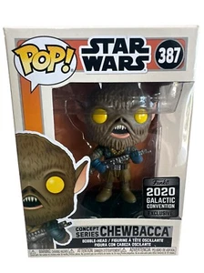Funko Pop! Concept Series Chewbacca #387 2020 Star Wars Celebration Exclusive! - Bild 1 von 6