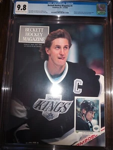 Beckett Hockey Magazine Issue #1 Sept/Oct 1990 Wayne Gretzky price guide CGC 9.8 - Picture 1 of 1