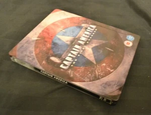 Blu Ray Movie Steelbook - Marvel Captain America The First Avenger 1 Disc 2011 - Picture 1 of 10