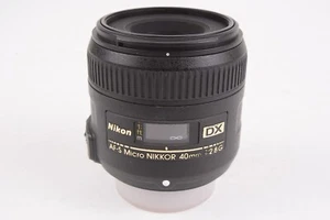 Nikon NIKKOR AF-S 40mm f/2.8 Micro Prime Digital Camera Lens #T-24168 - Picture 1 of 10