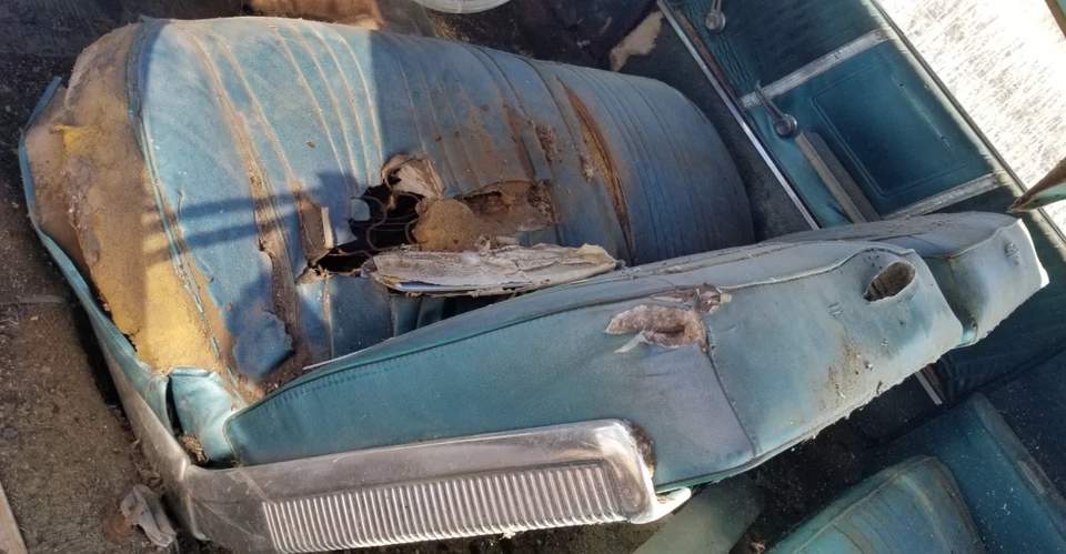 Seats Front & Rear Split Bench PARTING 1963 Pontiac Bonneville & Grand Prix GTO - Image 1 of 4