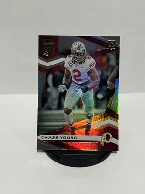 2020 Donruss Elite Chase Young RC Rookie /799 Redskins - Image 1 of 2