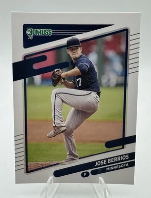 2021 Donruss #164 Jose Berrios Minnesota Twins - Image 1 of 2