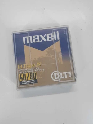 Maxell DLTTAPE IV 1/2" Cartridge Tape 40/80GB Lot of 2 - Image 1 of 2