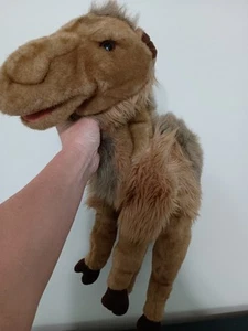 Folktails Folkmanis Camel Hand Body Puppet 21" Plush Realistic Stuffed Animal - Picture 1 of 15