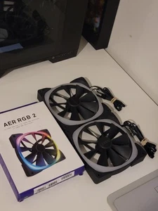 NZXT AER RGB 2 140mm Cooling Case Fan (HF-28140-B1) - Afbeelding 1 van 6