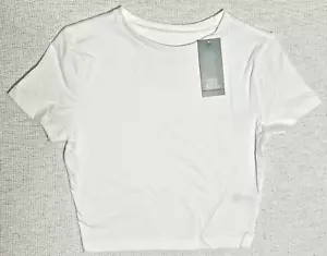 Wild Fable Juniors Cropped Round Neck Tee Girl's S - Picture 1 of 2