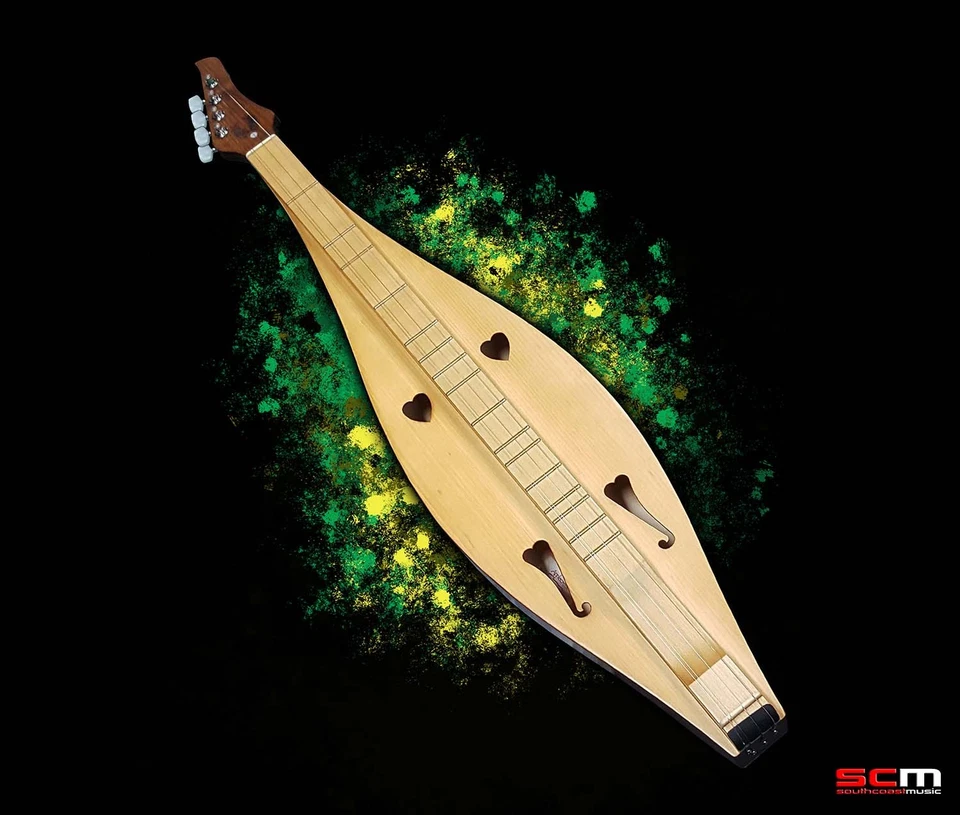 Appalachian Mountain Dulcimer inc Gig Bag & Noter Handmade in Romania Applecreek - Image 1 of 4