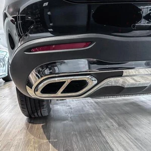 2x Hinten Auspuffblende Abdeckung Für Mercedes GLC GLC260 GLC300 AMG X254 2023+ - Bild 1 von 3