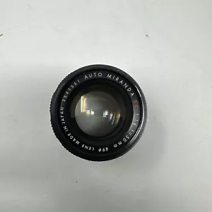 Auto Miranda 50mm f/1.4 Kamera Objektiv - Bild 1 von 8