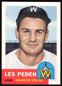 1991 Topps Archives 1953 #256 Les Peden   - FREE SHIPPING