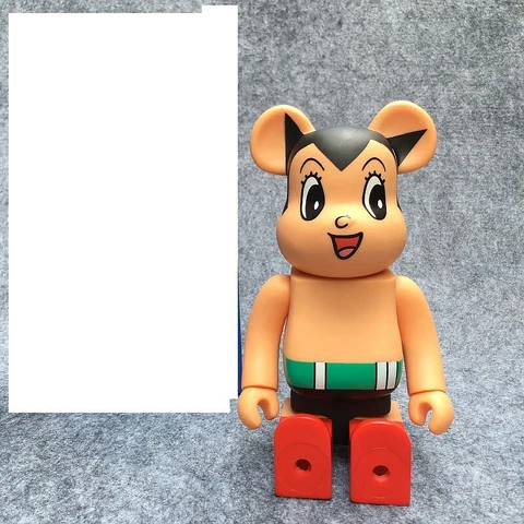 1PC New 400% Bearbrick  28cm The Astro Boy Limited Collection Medicom Toys Cover