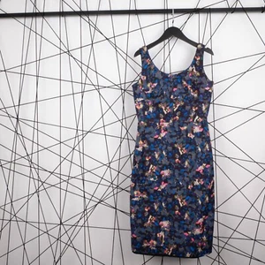 ERDEM Women's Floral Sleeveless Summer Tank Bodycon Sun Dress Size 6 M - Picture 1 of 14