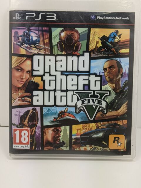 Grand Theft Auto V - GTA 5 PS3 PSN - Donattelo Games - Gift Card PSN, Jogo  de PS3, PS4 e PS5