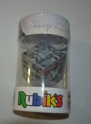 DISNEY 100 AÑOS - CUBO DE RUBIK - MICKEY, BLANCO NIEVE, ELSA, WOODY & LION KING Foto 1 de 4