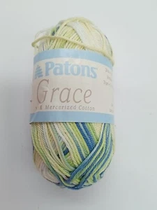 1 Skein Patons Grace Yarn Spearmint color New - Picture 1 of 4