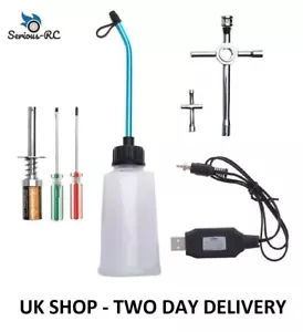 RC Car Nitro Starter Kit & Rechargeable Nitro Glow Starter Ignitor + USB Charger - Picture 1 of 6