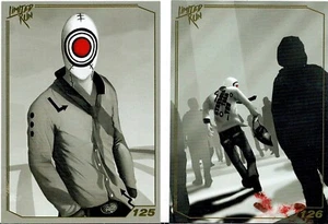 Kill The Bad Guy Limited Run Gold Trading Card #125 #126 New No Creases or Tears - Picture 1 of 2