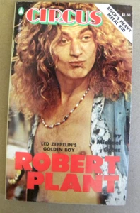 1975 Popular Library Circus ROBERT PLANT Led Zeppelin's Golden Boy pb 1st editio - Picture 1 of 6