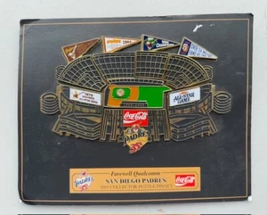 2003 San Diego Padres "Farewell Qualcomm" Collector Complete Puzzle Pin Set!!! - Picture 1 of 24