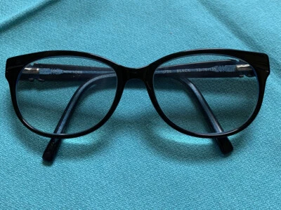 Armação de óculos Jones New York J756 preto/azul 52/16/135 - Imagem 1 de 4