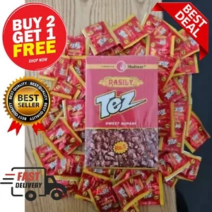 Full Box of Rasily tez Sweet Supari 48 Sachets Betel Mouth (Buy 2 Get 1 Free) - Picture 1 of 5