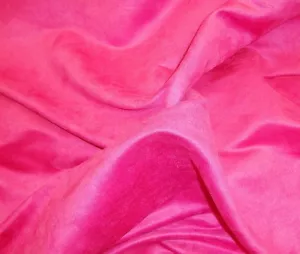 Wildleder Fuchsia Micro Faux Polyester Stoff Meterware 60" breit BTY - Bild 1 von 1