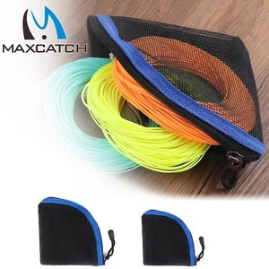 Maxcatch Nylon Netlike Fly Line Fishing Linea Portafoglio Linea Maglia - Foto 1 di 6