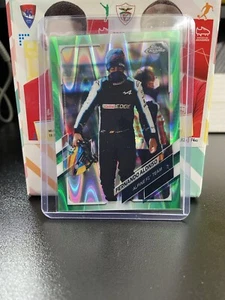 2021 Topps Chrome Formula 1 /99 Green RayWave #41 Fernando Alonso - Picture 1 of 2