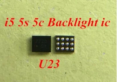 Nuevo chip de retroiluminación IC U23 DZ 12 pines de 5 piezas para iPhone 5/5S/5C Foto 1 de 4