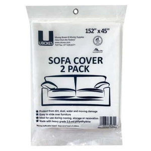 2 - SOFA Covers 152" x 45" - Moving & Storage Bags - Picture 1 of 9