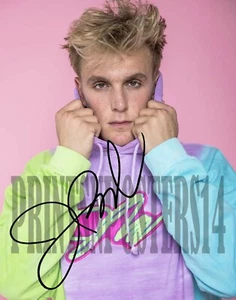 Jake Paul 8x10 SIGNED REPRINT YouTube Boxing #1 - Picture 1 of 1