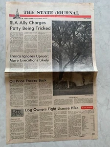Lansing State Journal, 30 de septiembre de 1975, Sec A/p 1-2, '¿Patty Hearst siendo engañada? - Imagen 1 de 1