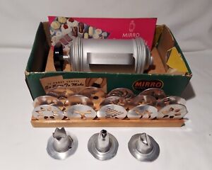 Vintage Mirro Cooky Cookie and Pastry Press #358 AM, Complete in Box