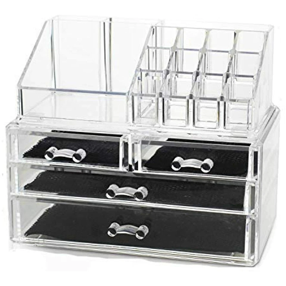 Aumento de capa inferior de nuevo diseño único para el hogar se adapta a la mayoría del maquillaje acrílico oculto... Foto 1 de 1