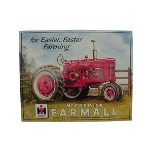 IH Farmall M Tractor 12'' x 16'' Vintage Style Advertising Sign DE-TIN825 - Picture 1 of 1
