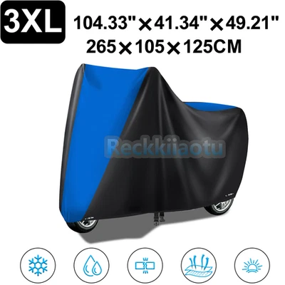 Cubierta impermeable de almacenamiento exterior para motocicleta 3XL para Honda CBR600F4i CBR1000RR Foto 1 de 4
