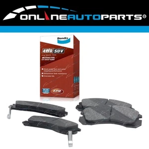 Bendix 4WD Front Disc Brake Pads Set for Mitsubishi Challenger PA 3.0L 4x4 98~07 - Picture 1 of 4