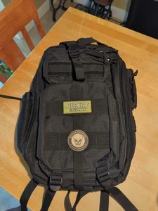 Mochila TÁCTICA K Hansotia & Co GURKHA CIGARS Assassins Negra MOCHILA Sin Usar - Imagen 1 de 8
