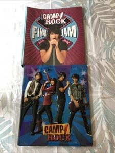 Camp Rock - Set Of 2 Binders, Demi Lovato, Jonas Brothers - Picture 1 of 3