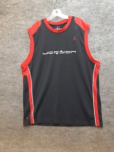 Air Jordan ärmelloses Basketball Shirt 3XL rot und schwarz - Bild 1 von 6